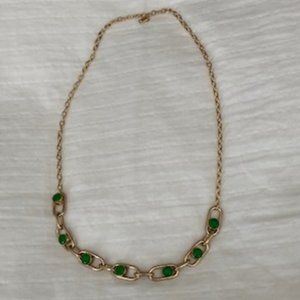 Kate Spade Beryl Stone Gold Link Necklace